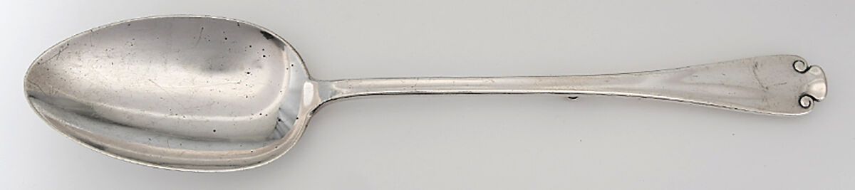 Flemish (Sterling, 1911, No Monograms) Gravy Dressing Spoon Small with Buttom by Tiffany & CO SILVER-1