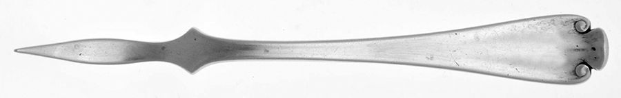 Flemish (Sterling, 1911, No Monograms) Solid Nut Pick by Tiffany & CO SILVER-1
