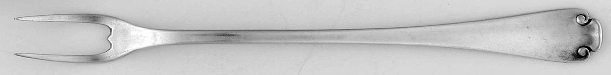 Flemish (Sterling, 1911, No Monograms) Two-Tine Butter Pick by Tiffany & CO SILVER-1