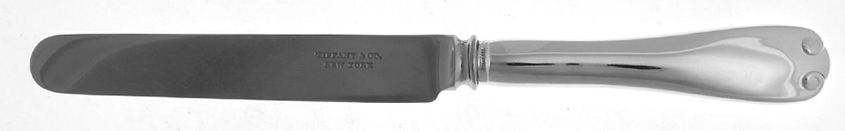 Flemish (Sterling, 1911, No Monograms) Breakfast Knife with Silverplate Blade by Tiffany & CO SILVER-1