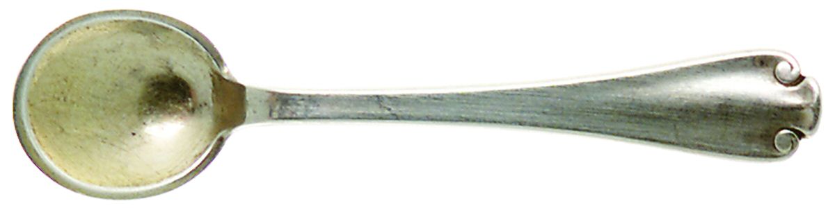 Flemish (Sterling, 1911, No Monograms) Individual Salt Spoon by Tiffany & CO SILVER-1