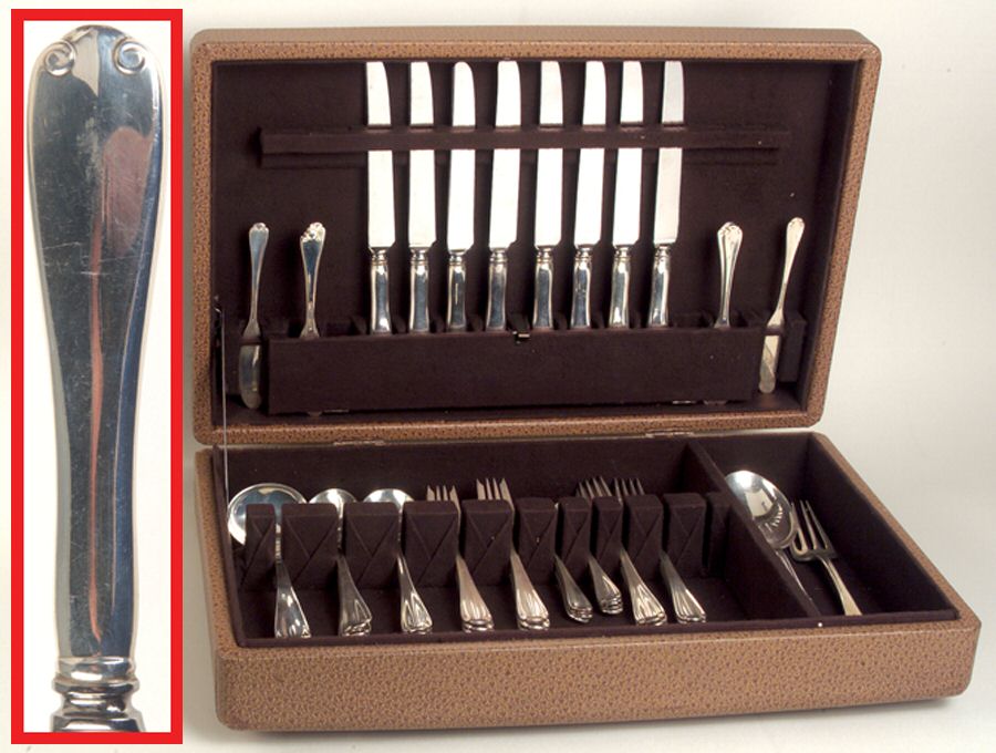 Flemish (Sterling, 1911, No Monograms) 53 Piece Set by Tiffany & CO SILVER-1