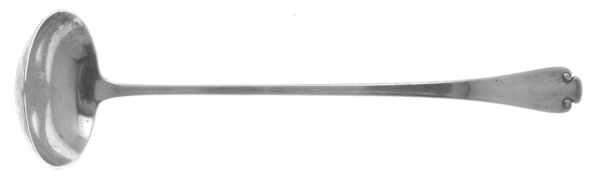 Flemish (Sterling, 1911, No Monograms) Long Cream Ladle with Plain Round Bowl by Tiffany & CO SILVER-1