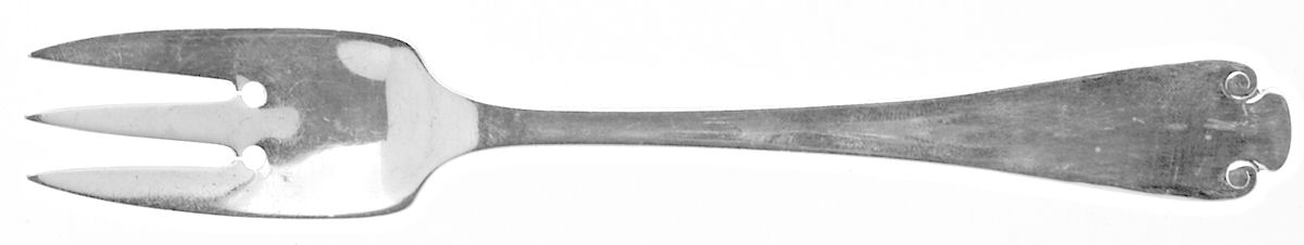 Flemish (Sterling, 1911, No Monograms) 3-Tine Salad Fork by Tiffany & CO SILVER-1
