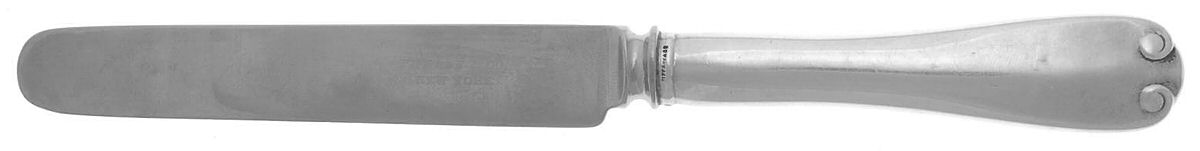 Flemish (Sterling, 1911, No Monograms) Dessert/Tea Knife with Silverplate Blade by Tiffany & CO SILVER-1