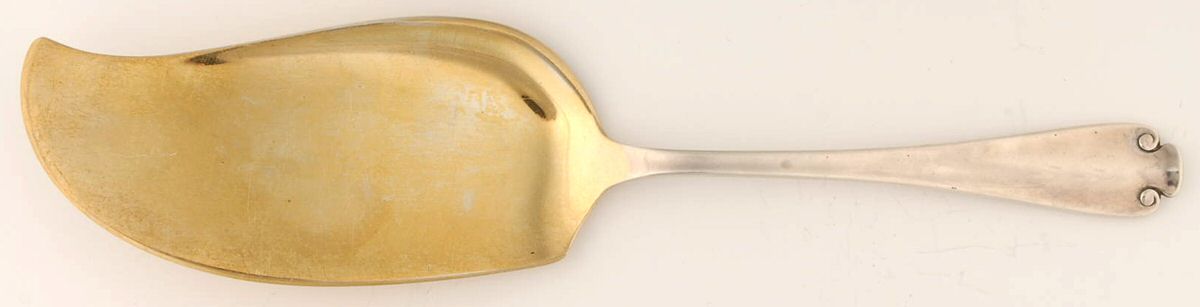 Flemish (Sterling, 1911, No Monograms) Large Solid Ice Cream Server by Tiffany & CO SILVER-1