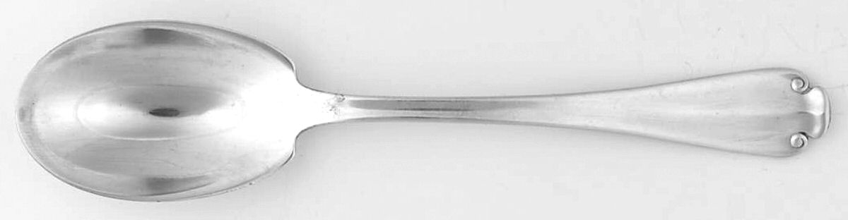 Flemish (Sterling, 1911, No Monograms) Large Jelly Spoon by Tiffany & CO SILVER-1