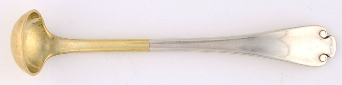 Flemish (Sterling, 1911, No Monograms) Mustard Spoon by Tiffany & CO SILVER-1