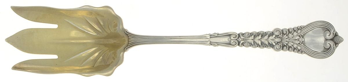 Florentine (Sterling, 1900) Solid Salad Serving Fork by Tiffany & CO SILVER-1