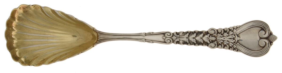 Florentine (Sterling, 1900) Large Jelly Spoon by Tiffany & CO SILVER-1