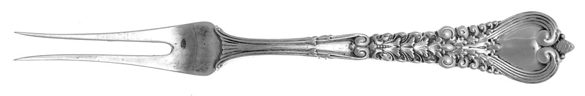 Florentine (Sterling, 1900) Individual Solid Fruit Fork by Tiffany & CO SILVER-1