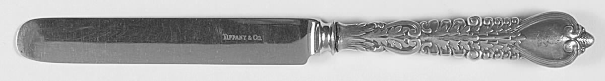 Florentine (Sterling, 1900) Breakfast Knife with Stainless Blade by Tiffany & CO SILVER-1
