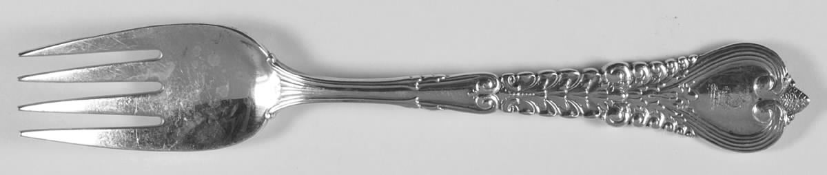 Florentine (Sterling, 1900) Individual Solid Fish Fork by Tiffany & CO SILVER-1