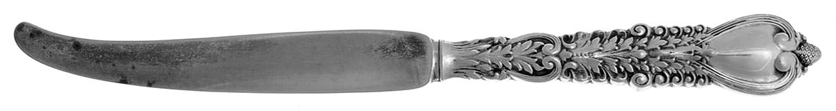 Florentine (Sterling, 1900) Dessert/Tea Knife Hollow Handle Sterling Blade by Tiffany & CO SILVER-1