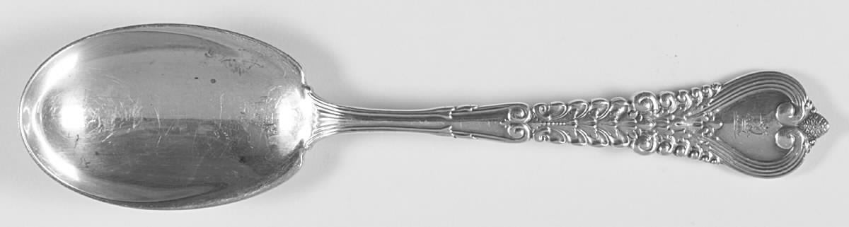 Florentine (Sterling, 1900) Preserve Spoon by Tiffany & CO SILVER-1