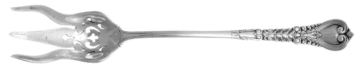 Florentine (Sterling, 1900) Large Lettuce Serving Fork by Tiffany & CO SILVER-1
