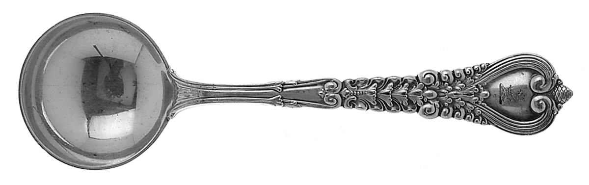 Florentine (Sterling, 1900) Round Bowl Soup Spoon (Bouillon) by Tiffany & CO SILVER-1