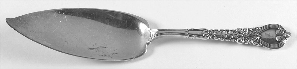 Florentine (Sterling, 1900) Large Solid Fish Serving Knife by Tiffany & CO SILVER-1