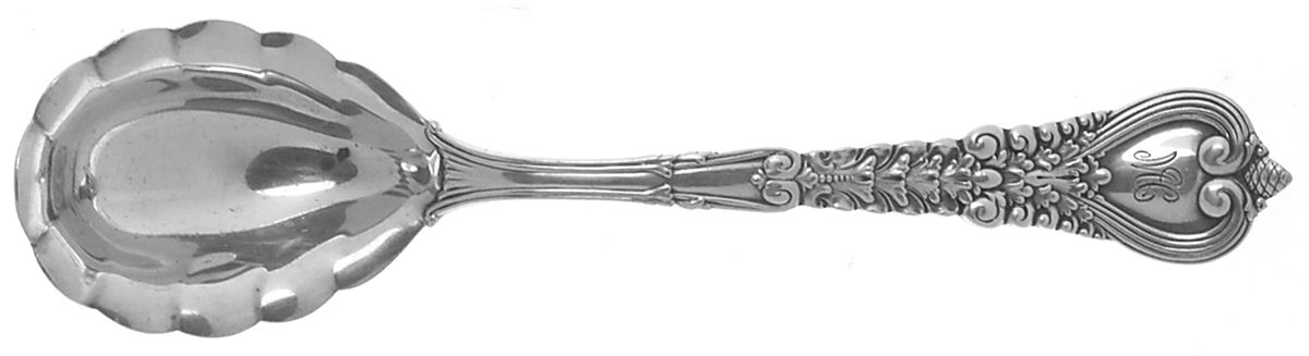 Florentine (Sterling, 1900) Sugar Shell Spoon by Tiffany & CO SILVER-1