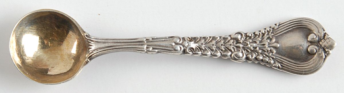 Florentine (Sterling, 1900) Individual Salt Spoon by Tiffany & CO SILVER-1