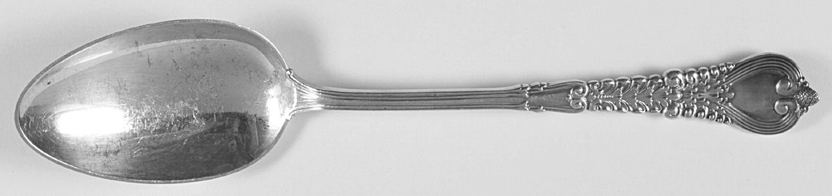 Florentine (Sterling, 1900) Gravy Dressing Spoon Solid with Button Large by Tiffany & CO SILVER-1