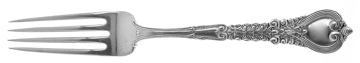 Florentine (Sterling, 1900) Fork by Tiffany & CO SILVER-1