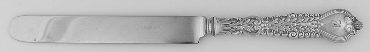 Florentine (Sterling, 1900) Blunt Hollow Knife with Bolster by Tiffany & CO SILVER-1