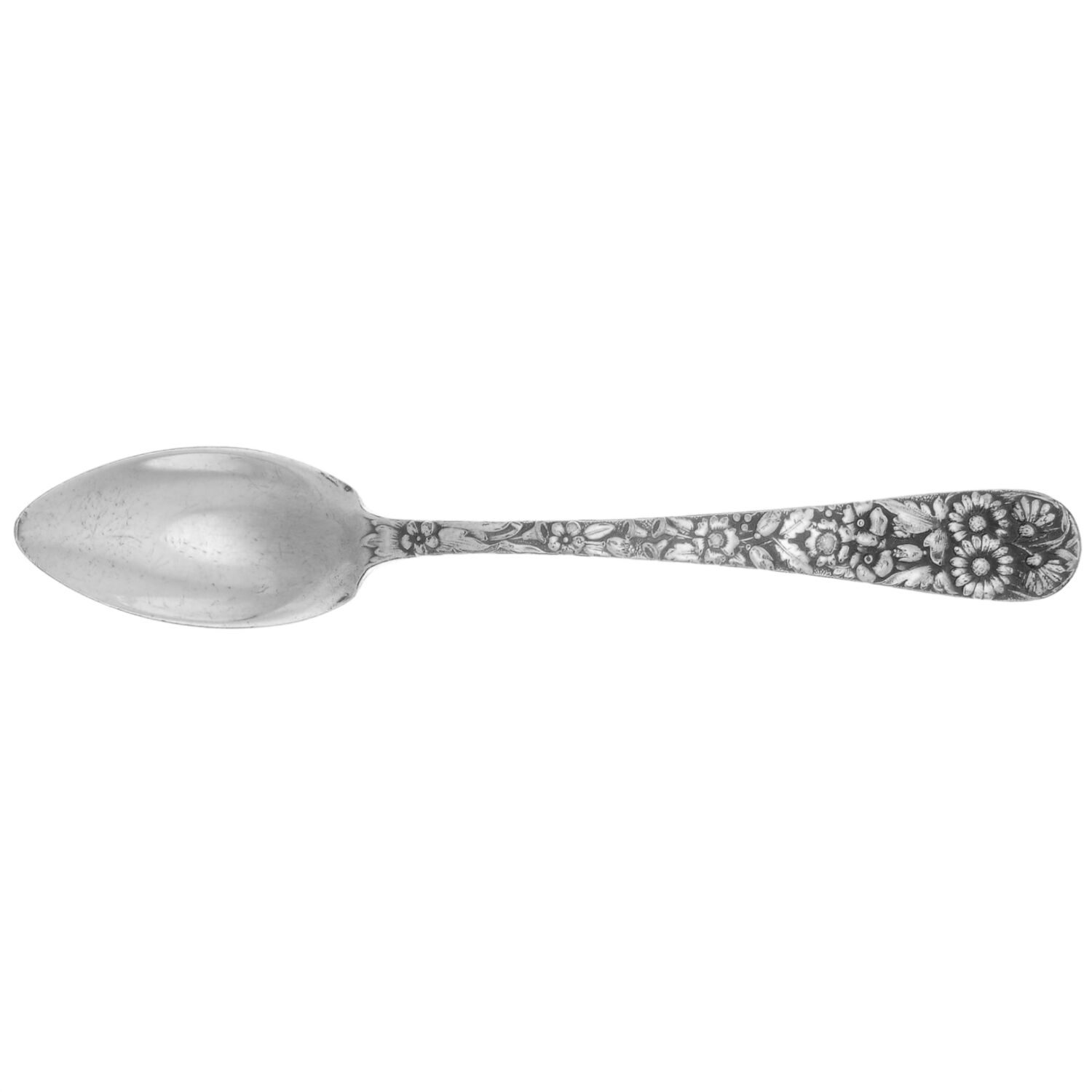 Floral (Silverplate, 1884) Fruit/Orange Spoon by Tiffany & CO SILVER-1