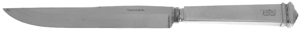 Hampton (Sterling, 1934, No Monograms) Small Steak Carving Knife with Stainless Blade by Tiffany & CO SILVER-1