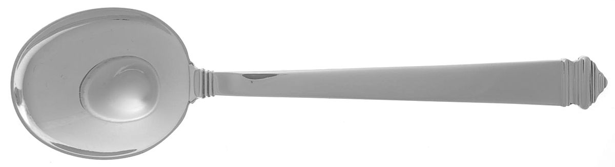 Hampton (Sterling, 1934, No Monograms) Round Bowl Soup Spoon (Cream Soup) by Tiffany & CO SILVER-1