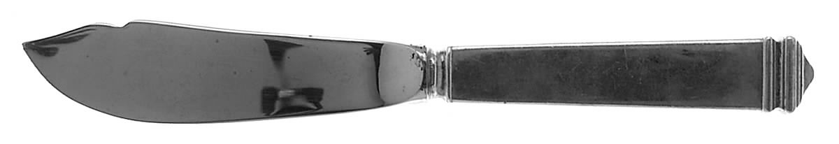 Hampton (Sterling, 1934, No Monograms) Hollow Handle Master Butter Knife by Tiffany & CO SILVER-1
