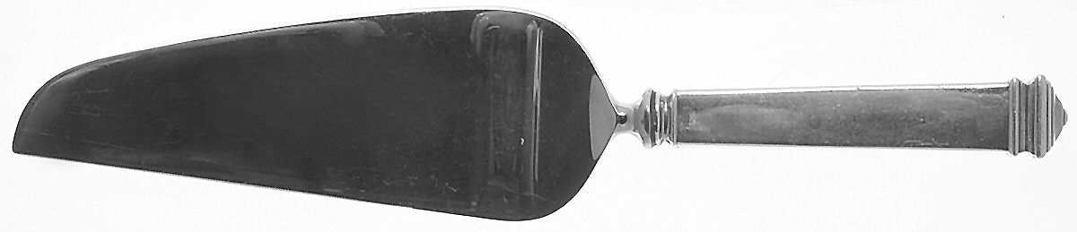 Hampton (Sterling, 1934, No Monograms) Pie and Cake Server with Stainless Blade by Tiffany & CO SILVER-1