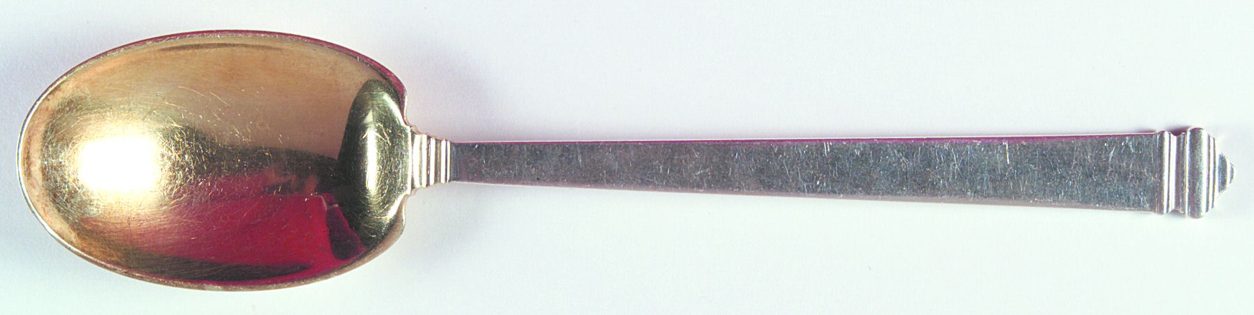 Hampton (Sterling, 1934, No Monograms) Solid Salad Serving Spoon by Tiffany & CO SILVER-1