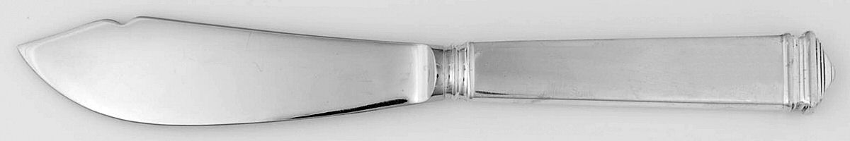 Hampton (Sterling, 1934, No Monograms) Hollow Handle Master Butter Knife by Tiffany & CO SILVER-1