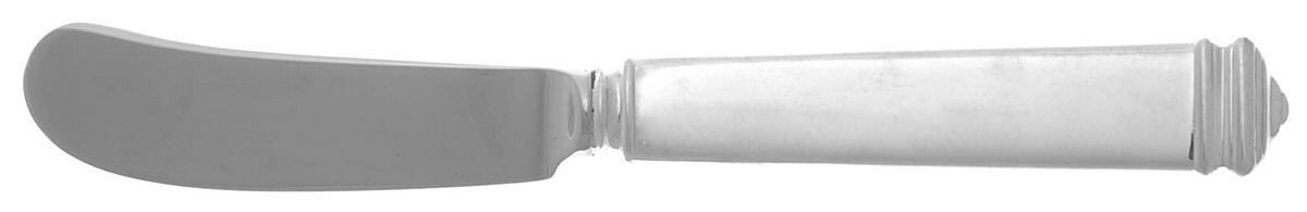 Hampton (Sterling, 1934, No Monograms) Butter Spreader Hollow Hdl-Paddle/Stainless Blade by Tiffany & CO SILVER-1