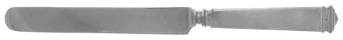 Hampton (Sterling, 1934, No Monograms) Blunt Hollow Handle Knife W/Bolster by Tiffany & CO SILVER-1