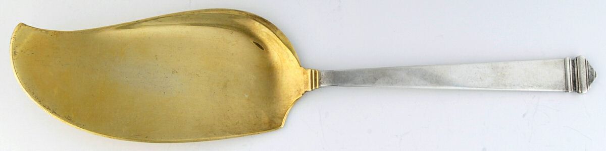 Hampton (Sterling, 1934, No Monograms) Large Solid Ice Cream Server by Tiffany & CO SILVER-1