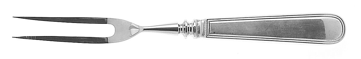Hamilton (Sterling, 1938, No Monos) Small Steak Carving Fork with Stainless Prongs by Tiffany & CO SILVER-1