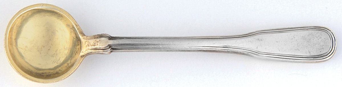 Hamilton (Sterling, 1938, No Monos) Individual Salt Spoon by Tiffany & CO SILVER-1