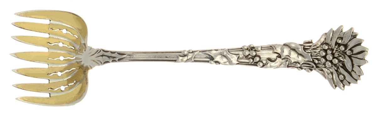 Holly (Sterling, 1895) Individual Hors d'Oeuvres Fork by Tiffany & CO SILVER-1