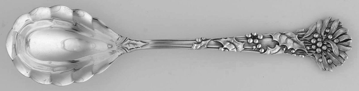 Holly (Sterling, 1895) Sugar Spoon by Tiffany & CO SILVER-1