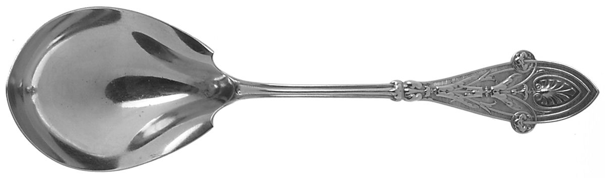 Italian (Sterling, 1870) Solid Ice Cream Serving Spoon by Tiffany & CO SILVER-1