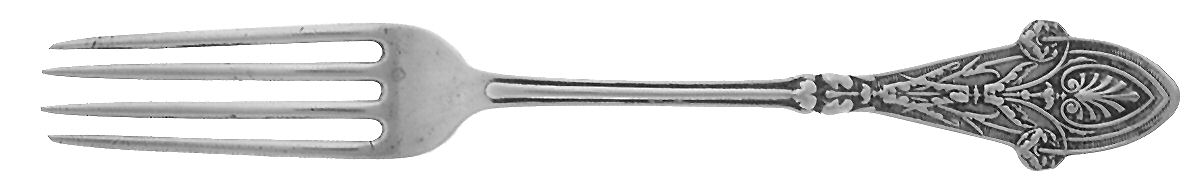 Italian (Sterling, 1870) Youth Fork by Tiffany & CO SILVER-1