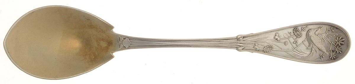 Japanese (Sterling, 1871, No Monograms) Ice Cream Spoon Individual by Tiffany & CO SILVER-1