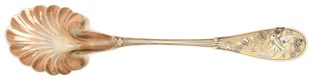 Japanese (Sterling, 1871, No Monograms) Ice Cream Spoon Individual by Tiffany & CO SILVER-1