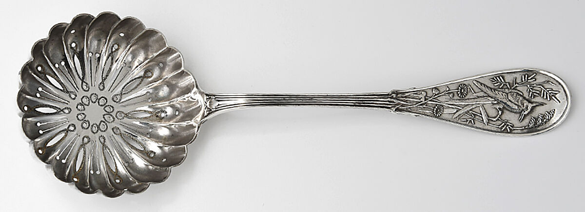 Japanese (Sterling, 1871, No Monograms) Large Oversize Sugar Sifter by Tiffany & CO SILVER-1