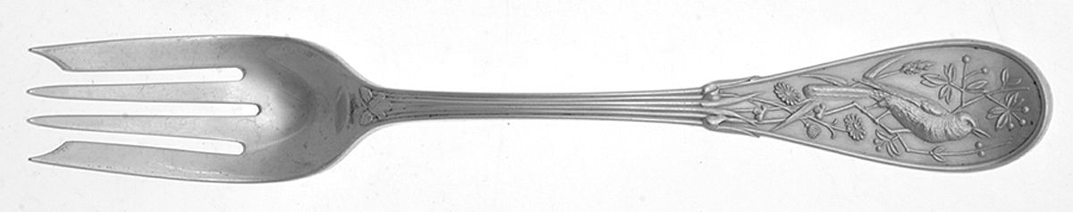 Japanese (Sterling, 1871, No Monograms) Individual Salad Fork by Tiffany & CO SILVER-1