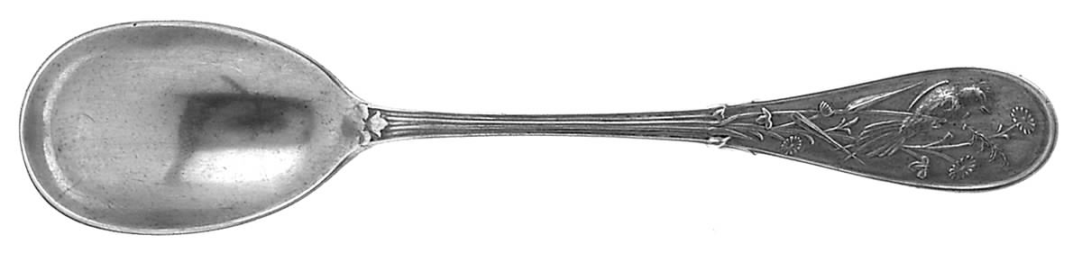 Japanese (Sterling, 1871, No Monograms) Egg Spoon by Tiffany & CO SILVER-1