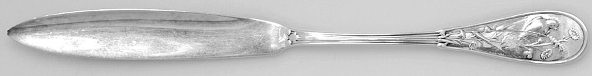 Japanese (Sterling, 1871, No Monograms) Individual Caviar Knife by Tiffany & CO SILVER-1