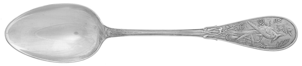 Japanese (Sterling, 1871, No Monograms) Tablespoon (Serving Spoon) by Tiffany & CO SILVER-1
